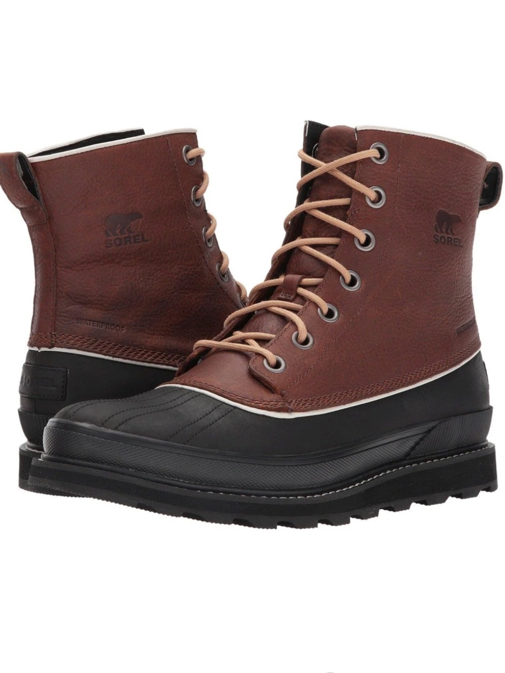 Sorel Men’s Madson 1964 Waterproof Winter Boots Size US 9.5